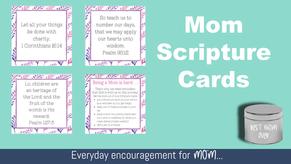 Foundation Verses Mini Scripture Cards - Bored and Busy Mama